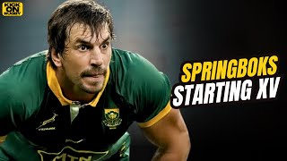 SPRINGBOKS PREDICTED STARTING XV vs WALLABIES