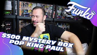 $500 POP KING PAUL! Funko MYSTERY BOX! GRAIL PULLS!