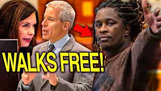 Young Thug Trial HE WALKS FREE AFTER NO CONTEST PLEA! - Day 154 YSL RICO