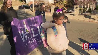 Derby elementary school celebrates Ruby Bridges Walk to School Day