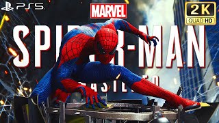 SPIDER-MAN REMASTERED PS5 (TASM SUIT) WALKTHROUGH GAMEPLAY PART 2 - DEMONS [1440P 60FPS]