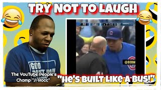 "H'es Built Like a Bus!" Funny Sports Commentary from Bob Menery : Try not to Laugh Challenge