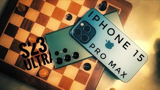 iPhone 15 Pro Max VS S23 Ultra Camera Comparison | Photography