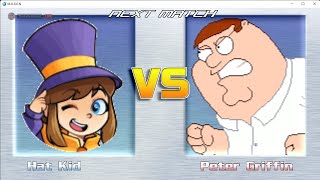 Hat kid vs Peter lmao