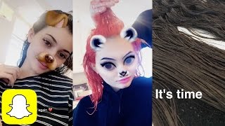 Kylie Jenner goes BACK TO BLACK on Snapchat | Kylie Snaps