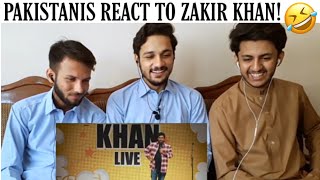 Tum Husn Pari | Zakir Khan | Stand Up-Comedy - Pakistani REACTION!!!!