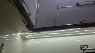 Light Up A Kitchen, How to install LED Strip Under Cabinet Lighting