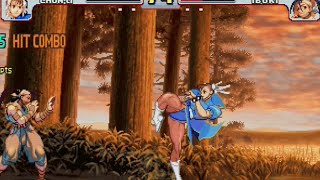 Street Fighter III: 3rd Strike - CHUN LI SHOWING HER SKILLS