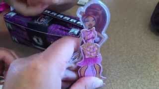 McDonald's Happy Meals Unboxing - Monster High