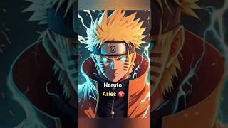 Zodiac Signs as Anime Characters (part 1) #shorts#shortsfeed #zodiac#astrology#fyp#anime #naruto #yt