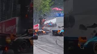 INDYCAR SERIES / GP Toronto INCIDENT #indycar #shorts #crash