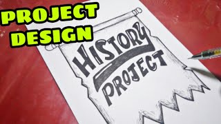 Project Design New Style Easy Simple 2021| HISTORY | LETTERING DESIGN #28 | THE LETTER DUDE