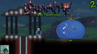 Amazonian Artillery! Terraria Calamity Yoyo Playthrough #2