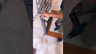 Folding dining table bracket #shortvideo