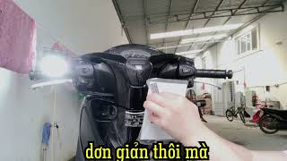 Dán tem xe SHI 150 . Thay thế phụ tùng / Quân Pig