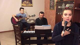 mi hai fatto fare tardi cover con voce piano e chitarra