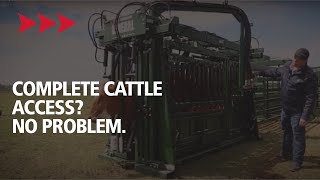 Complete Cattle Access? No Problem with The General Feedlot Grade Chute | Arrowquip