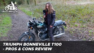 Triumph Bonneville T100 - pros & cons review