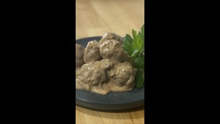 Beef Stroganoff Meatballs