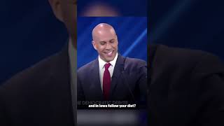 Cory Booker presenting Dem Debate Highlights