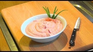 Fondue - Fonduesauce - Knoblauch-Quark Sauce ohne Mayo - Grillsauce