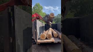 Dropping a 4K pound log