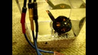 Mariner Quadcopter demo of waterproof Motor/ESC electronics