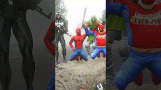 HULK & SPIDER-MAN SAVES IRON-MAN & SPIDER-MAN BROTHERS (GTA V SHORTS) | #Shorts | #GTA5