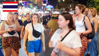 Night walk in Khaosan road and Soi Rambuttri