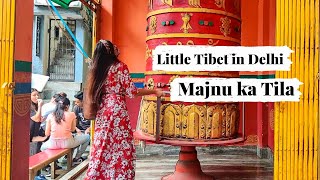 Vvlogs: EXPLORE DELHI- Majnu ka Tila (Hidden Little Tibet) | Vratika Gupta