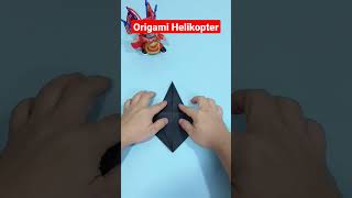 Cara Membuat Origami Helikopter Mudah