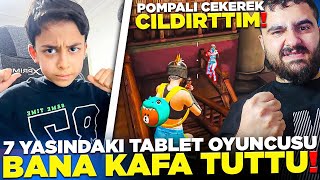 7 YAŞINDAKİ TABLET OYUNCUSU BANA KAFA TUTTU! PUBG MOBİLE