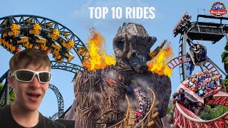 TOP 10 RIDES AT ALTON TOWERS