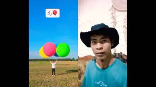 ini baru tinggi tanpa menjatuhkan orang lain mr beast #balloon #shorts #mrbeast