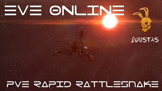 EVE Online ПВЕ Rattlesnake Тестируем рапидки (Rapid fit PVE Rattlesnake)