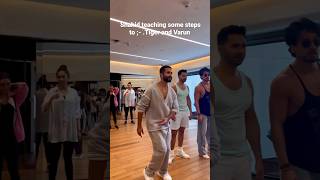 Shahid Varun & Tiger rehearsing for award show | Tiger Shroff at award show | #TigerShroff #Varun