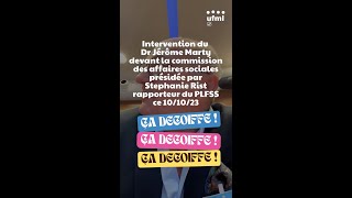 Commission des affaires sociales présidée par S.Rist rapporteur du PLFSS ce 10/10/23 .Ça decoiffe !