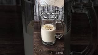 High Energy breakfast recipe - Groundnut-Banana Shake #shorts #youtubeshorts