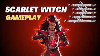 Scarlet Witch Gameplay (Marvel Rivals)