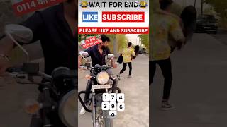 ladki bhi gai bike bhi gai