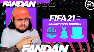 FIFA 21 | Career Mode Plans | FIFA Dan Is Back | Fans Choice