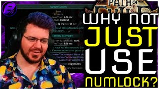 Balor Tackles The Numlock Vs Automation Gems Problem In PoE 3.24 Necropolis