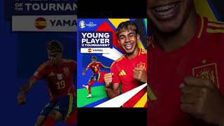 Lamine Yamal became the youngest player at Euro 2024 #euro2024 #spain #lamineyamal #uefa