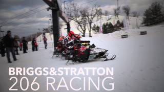 ISOC SnoCross Briggs and Stratton 206 Racing!