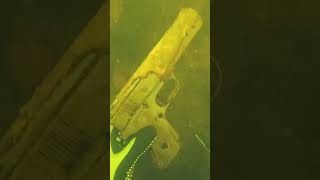 Found Gun Underwater in the River! (Scuba Diving)