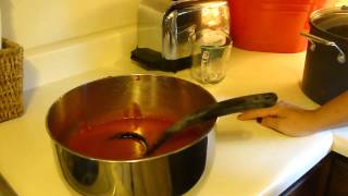 How to Make and Freeze EASY Garden Fresh Tomato Sauce Part 2