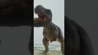 Meg Swallowed A Dino | MEG 2 | The Meg. Vs T Rex #meg2 #jasonstatham