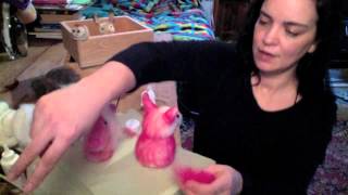 PART 5 Felting Pink Unicorn Nightlight with Jen Cookson