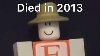 Roblox players who died￼