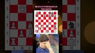 Black to Checkmate in Two Moves #chess #magnuscarlsen #chessgame